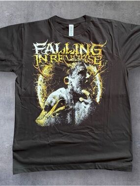Falling in reverse emo band t shirt